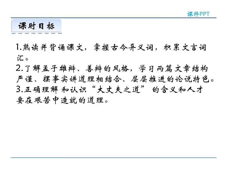 人教部编语文八年级上 21 《孟子》二章 课件03