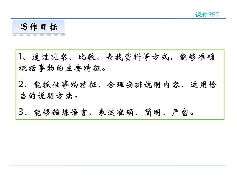 人教部编语文八年级上 第五单元 写作 说明事物要抓住特征 课件02