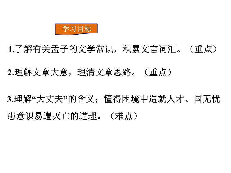 人教部编语文八年级上 21.《孟子》二章  (共33张PPT) 课件03