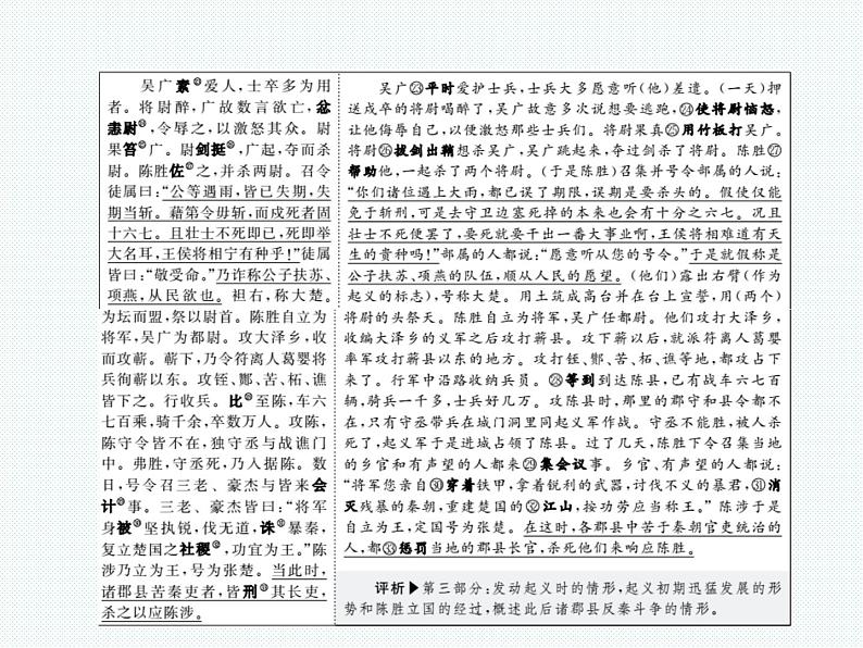 2018年滨州市中考语文一轮复习课件:九上文言文 (共47张PPT)05