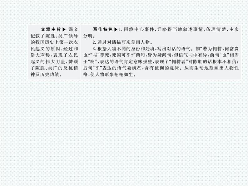 2018年滨州市中考语文一轮复习课件:九上文言文 (共47张PPT)06