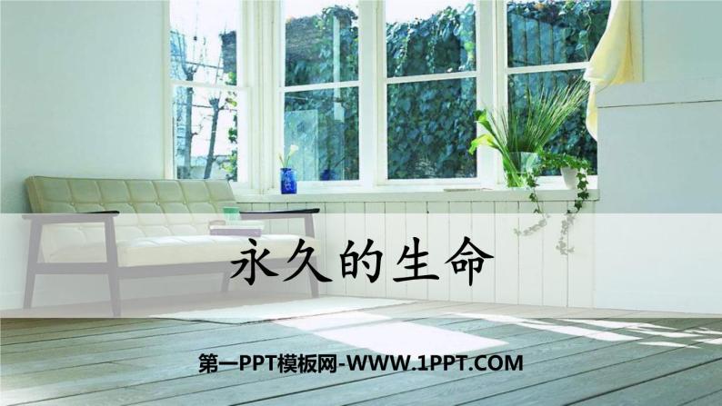 部编版八年级语文上册《永久的生命》PPT (3)01