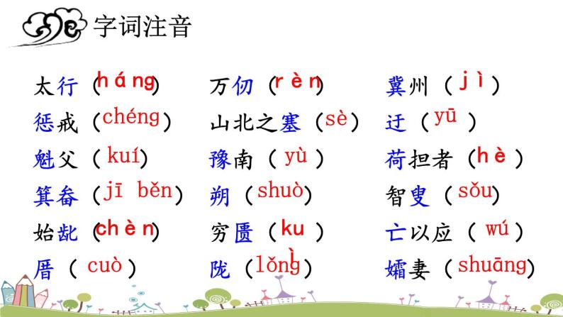 部编版八年级语文上册 24 《愚公移山》PPT课件07