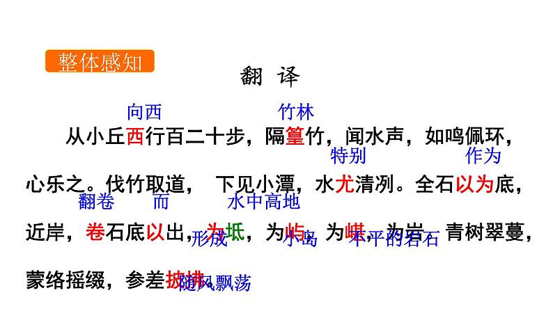 部编版八年级语文下册《小石潭记》PPT课文课件 (10)第7页