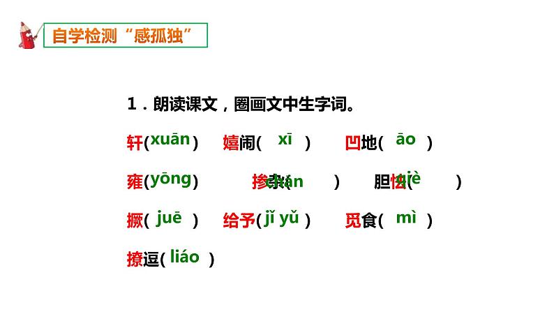 部编版九年级语文上册《孤独之旅》PPT精品课件 (4)03