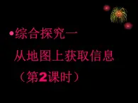 人教版历史与社会七年级上册 综合探究一 从地图上获取信息 带着地图去旅行（共28张PPT）课件PPT