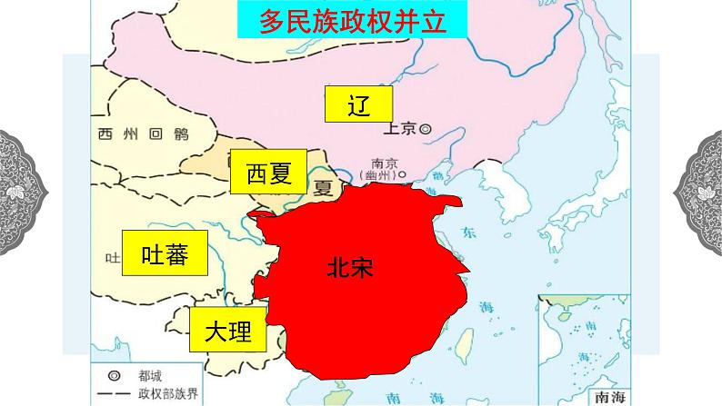 4.3.2 多元文化的碰撞与交融:北宋与辽、西夏并立 课件 初中历史与社会人教版八年级上册(2021年)第3页