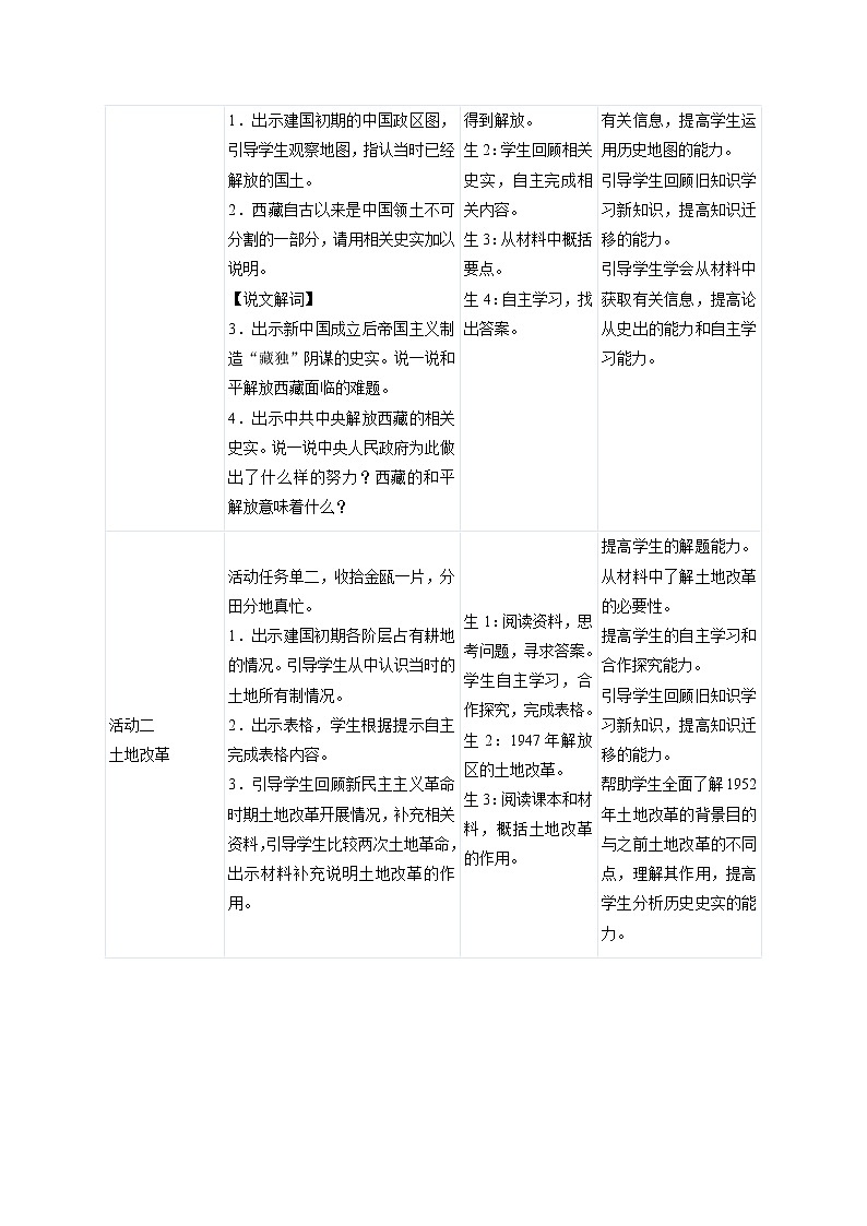 6.1 新生政權(quán)的鞏固與社會(huì)主義制度的建立配套教案 初中歷史與社會(huì)人教版九年級(jí)下冊(cè)（2022年）第2頁(yè)