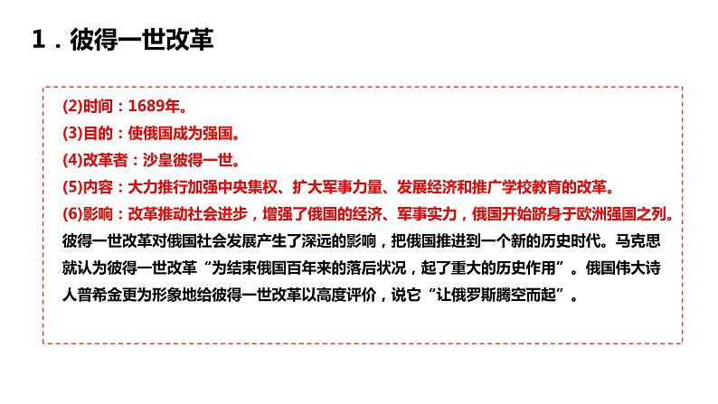 7.3.3 俄国改革 课件第7页