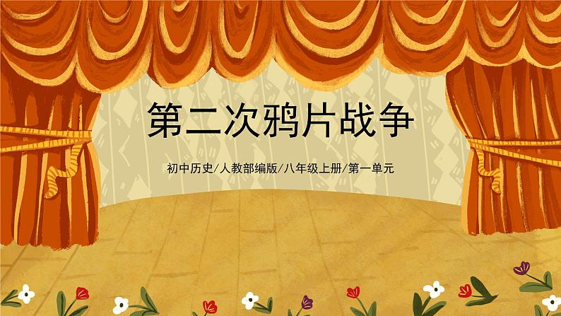 1.2《第二次鸦片战争》课件第1页
