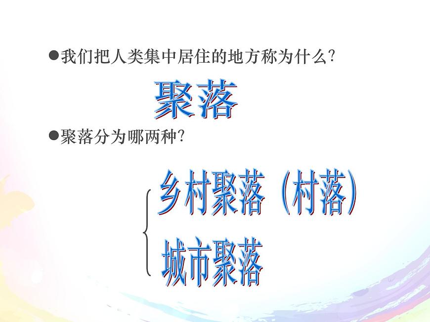 1.2.2：城市聚落同步教學(xué)課件第2頁