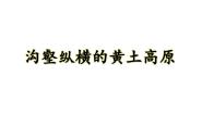 人教版 (人文地理)下册第二框 沟壑纵横的黄土高原授课课件ppt