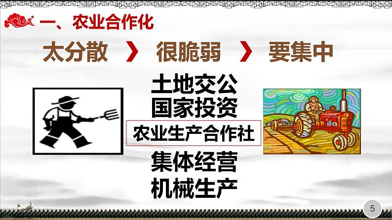 2022-2023学年八年级历史下册人教版课件:第5课 三大改造课件第5页