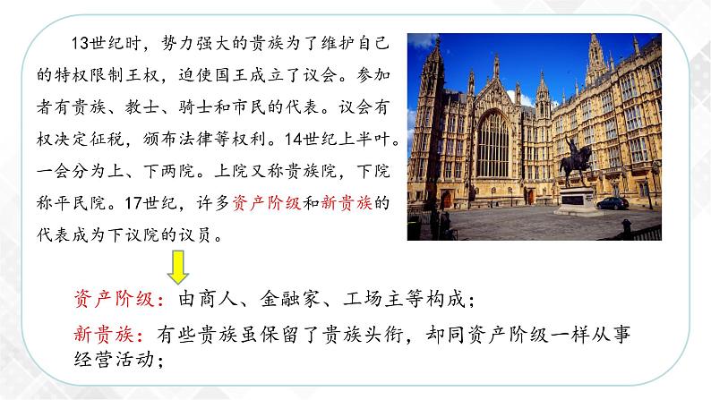 6.3.1 英国议会对王权的胜利—八年级历史与社会下册 课件+练习(人教版新课标)07