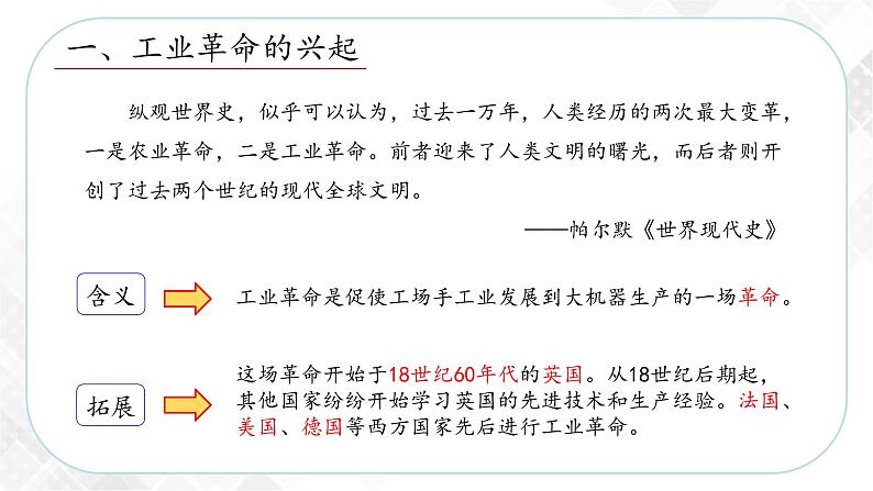 7.1 工业革命—八年级历史与社会下册 课件+练习(人教版新课标)05