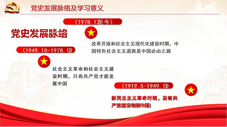 重温百年党史,谱写时代新篇 课件第5页