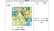 初中历史与社会人教版 (新课标)九年级下册2.动荡的中东教案