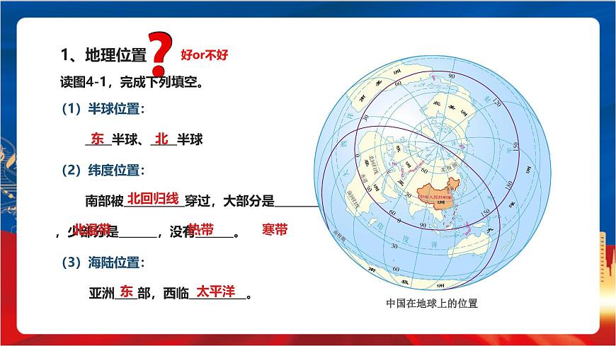 4.1.1《遼闊的疆域》課件-人教版人文地理下冊第3頁