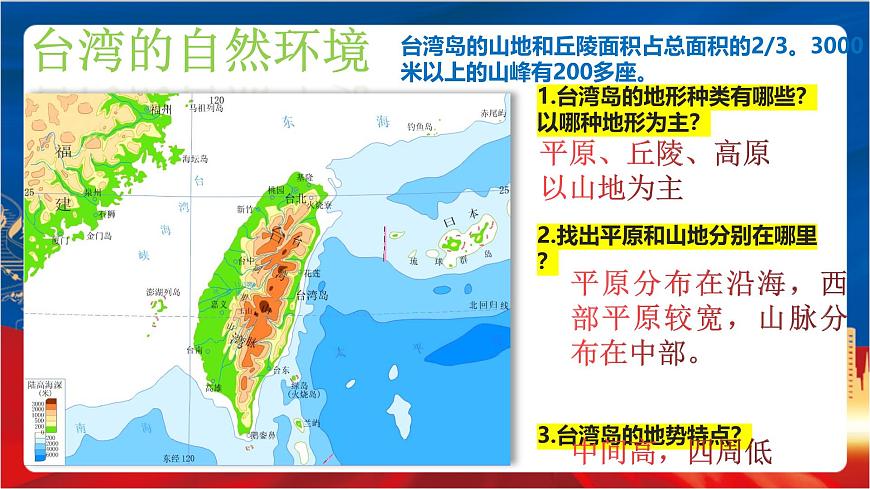 綜合探究四《走進(jìn)臺(tái)灣》》課件-人教版人文地理下冊(cè)第5頁(yè)