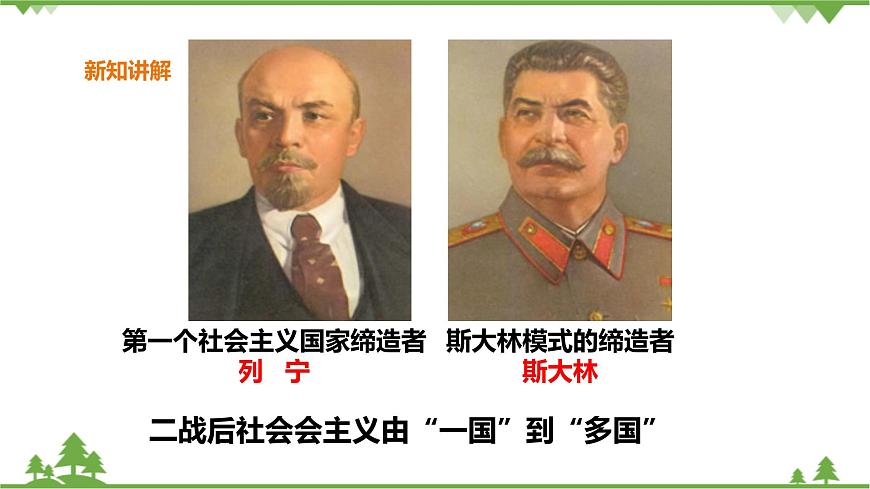 5.3.社會(huì)主義的發(fā)展與挫折（課件）第3頁(yè)