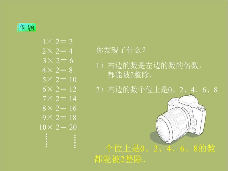 沪教版六年级数学上册 能被2、5整除的数课件03