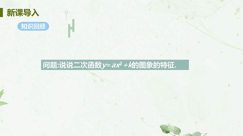 22.1.3课时2 y=a(x-h)2 课件-2021-2022学年人教版九年级数学上册03