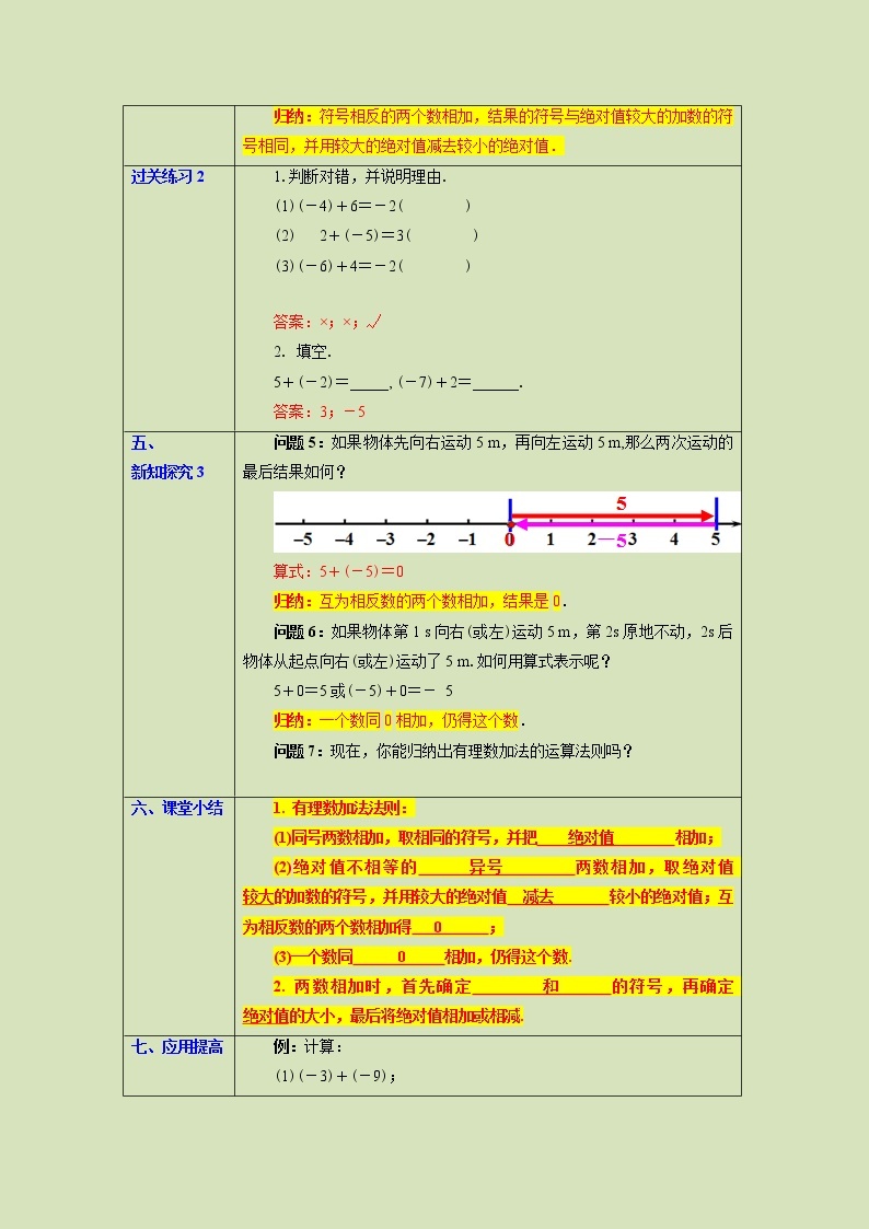 1.3.1 有理数的加法（1）课件+ 教案+课后习题03