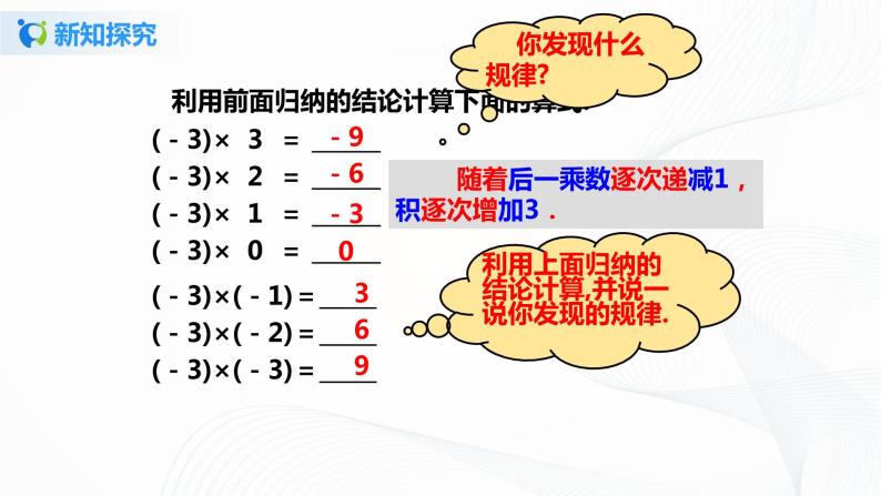 1.4.1 有理数的乘法（1）课件+教案+课后练习题07