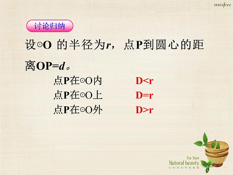 九年级数学上册 24.2.1 点和圆的位置关系课件 (新版)新人教版第5页