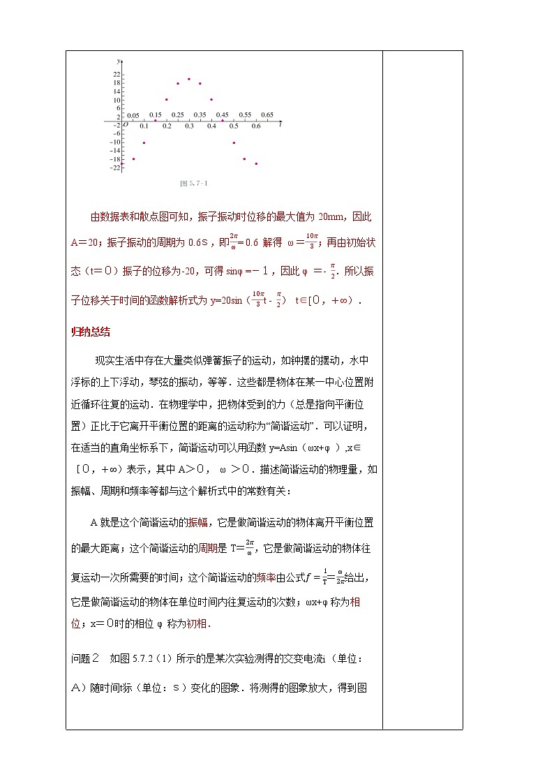 5.7 三角函数的应用 教学设计(1)第3页