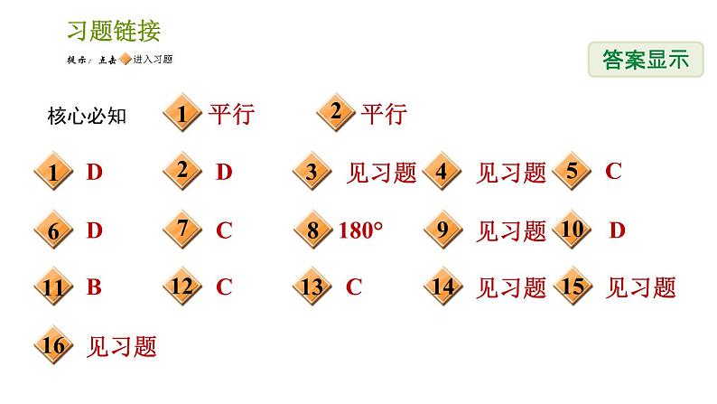 沪科版七年级下册数学课件 第10章 10.2.4 用内错角、同旁内角判定两直线平行02