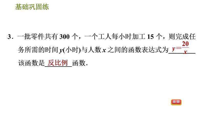 华师版八年级下册数学课件 第17章 17.4.3 反比例函数的实际应用07