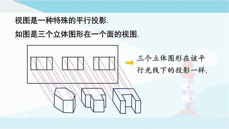 华师大版七年级上册数学 4.2.1 由立体图形到视图 课件第6页