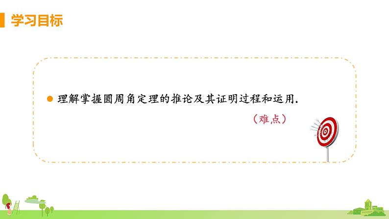 苏科数学九年级上册 2.4《课时2 圆周角定理的推论》PPT课件02