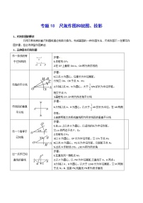 专题18 尺规作图和视图、投影-2021年中考数学总复习知识点梳理（全国通用）