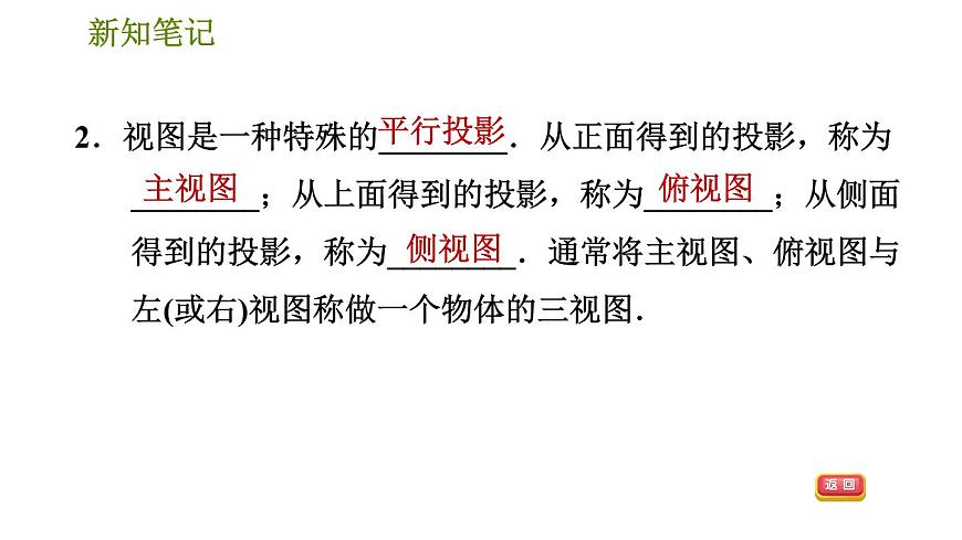 華師版七年級上冊數(shù)學習題課件 第4章 4.2.1 由立體圖形到視圖第5頁