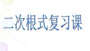 青岛版八年级下册第9章 二次根式综合与测试复习ppt课件