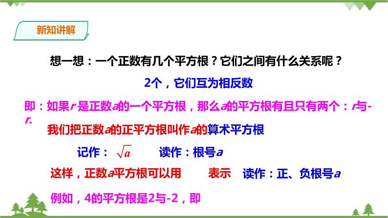 3.1.1 平方根的意义及其性质-课件第7页