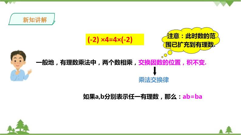 湘教版数学七年级上册 1.5.1有理数的乘法2(课件+教案+练习)05