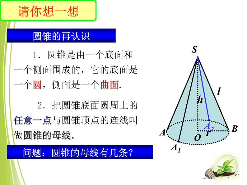 苏科版数学九年级上册 2.8圆锥的侧面积 课件503