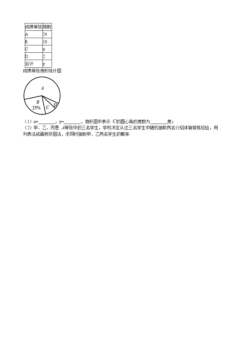 初中数学华师大版九年级上学期 第25章 单元测试卷 同步练习附答案解析02