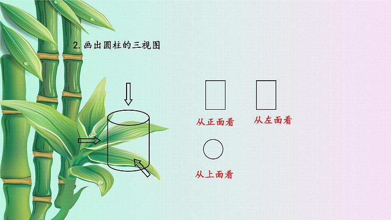 鲁教版(五四制)六年级上册数学 第一章 丰富的图形世界《从三个方向看物体的形状》课件07