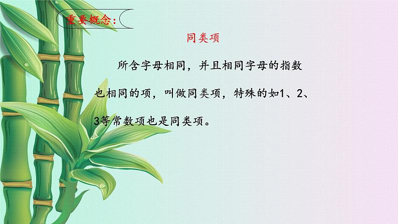 鲁教版(五四制)六年级上册数学第三章 整式及其加减《合并同类项》课件第8页