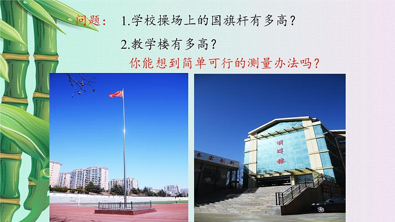 鲁教版(五四制)九年级上册数学第二章 直角三角形的边角关系《利用三角函数测高》课件第6页