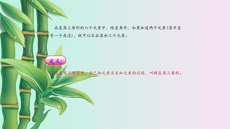 鲁教版(五四制)九年级上册数学第二章 直角三角形的边角关系《解直角三角形》课件第5页