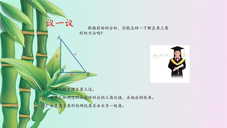 鲁教版(五四制)九年级上册数学第二章 直角三角形的边角关系《解直角三角形》课件第6页