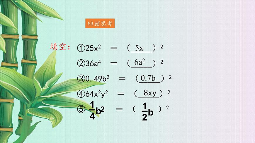 魯教版(五四制)八年級上冊數(shù)學(xué)第一章因式分解《 公式法》課件第2頁
