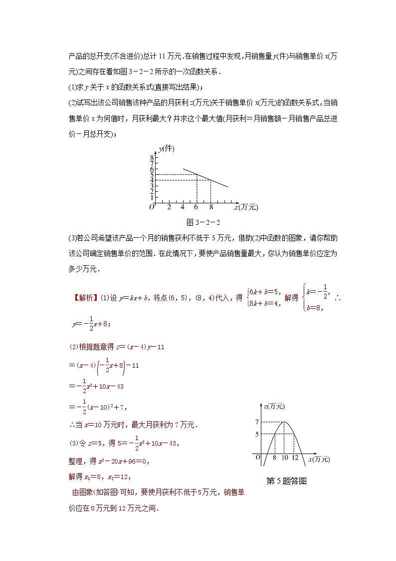 专题07 二次函数的应用-年中考数学函数考点全突破学案03