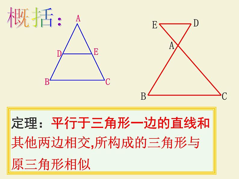 23.3.1相似三角形 华师大版数学九年级上册 课件108