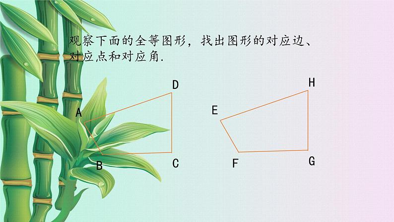 冀教版八年级上册数学 第十三章 全等三角形《全等图形》课件第4页